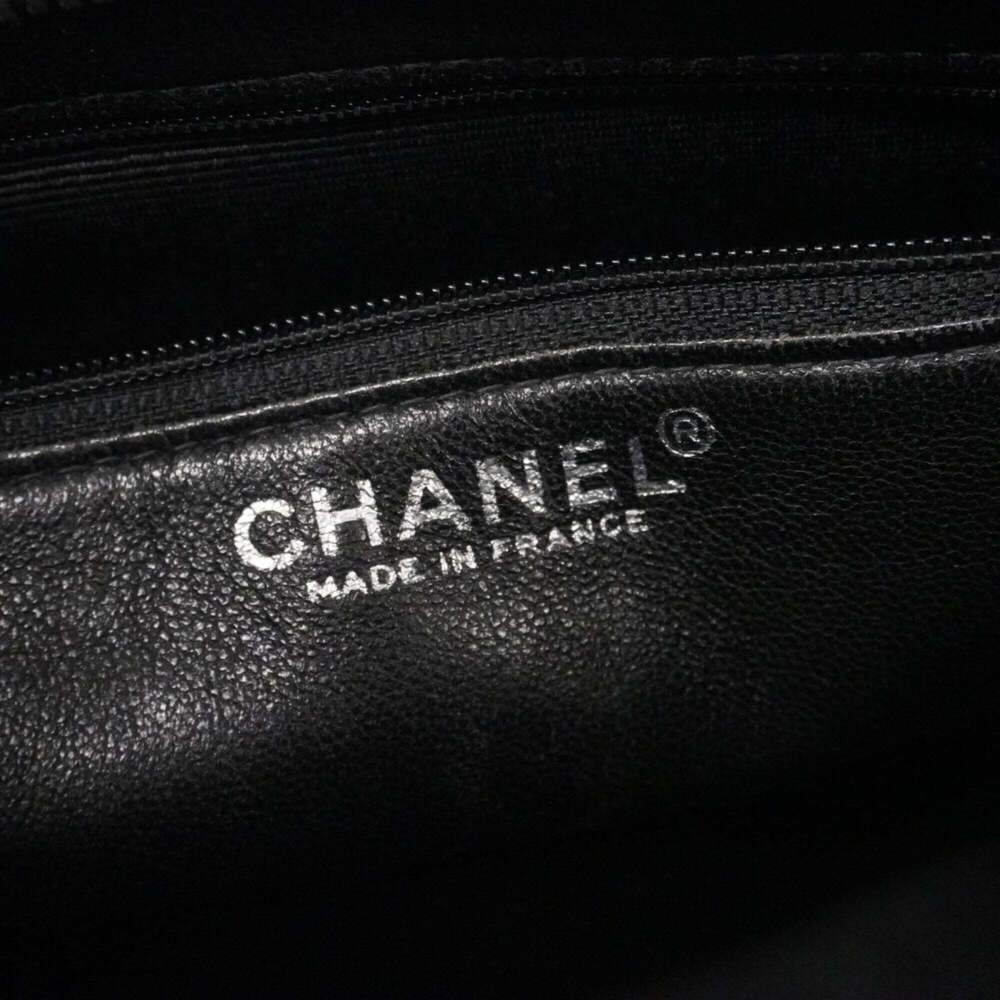 CHANEL Black Caviar Leather Reissue Tote Bag - Picture 5 of 13